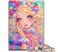 Puzzle 1000 pièces pour Adolescentes, Clown, à partir de 14 Ans, Jeux éducatifs, Bricolage, Illustration, Cadeau, 50x75cm
