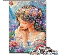 Puzzle 1000 pièces pour Adolescentes, Motif animé, Anti-Stress, avec pièces de Formes aléatoires entièrement emboîtables, pour Les Enfants de 14 Ans et Plus (Taille 26x38cm)
