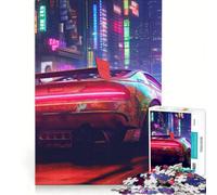 Puzzle 1000 pièces pour Adolescents After Hours Adrenaline, Jeu éducatif, Course de Vitesse Manuelle, défi Unique 38x26cm