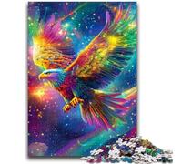 Puzzle 1000 pièces pour Adolescents, Aigle Arc-en-Ciel, Jeu de Quiz à partir de 14 Ans, activités Amusantes à la Maison, Cadeau d'anniversaire, Cadeau de Voyage 50x75cm
