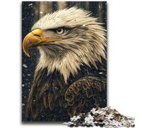 Puzzle 1000 pièces pour Adolescents, Aigle mystérieux, Jouets éducatifs et Amusants à la Maison, Cadeau d'anniversaire, Cadeau de Voyage 26x38cm