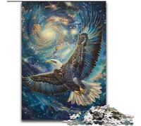 Puzzle 1000 pièces pour Adolescents Aigle Volant, pour 14 Ans et Plus, pour s'amuser en Famille et Passer Une soirée Jeux, Collection d'artistes, Beaux-Arts (Taille 50x75cm)