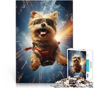 Puzzle 1000 pièces pour Adolescents Album Rock des années 60 avec Un Chien Défi Difficile Collection d'artistes, Beaux-Arts 38x52cm