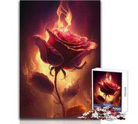 Puzzle 1000 pièces pour Adolescents Amour brûlant - Jeu éducatif, Amusant et Humoristique - Cadeau - Dimensions:50x75cm