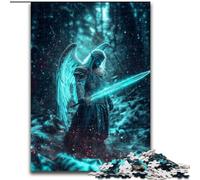 Puzzle 1000 pièces pour Adolescents Ange Cosmique, Analyse et logique, avec pièces de Formes aléatoires entièrement emboîtables, à partir de 14 Ans (Taille 26x38cm)