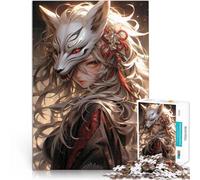 Puzzle 1000 pièces pour Adolescents Ange Samouraï Jeux éducatifs Décoration d'intérieur Jeu éducatif pour Anniversaire, Noël 52x38cm