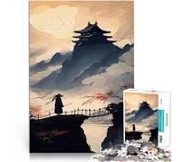 Puzzle 1000 pièces pour Adolescents Anime Demon Slayer Tanjiro Jouets éducatifs d'apprentissage Bon Cadeau 75x50cm