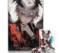 Puzzle 1000 pièces pour Adolescents Anime Devil Boy 1000 pièces pour Adultes, Design Dynamique et Unique Expérience de Puzzle relaxante et stimulante (Taille 38x26cm)