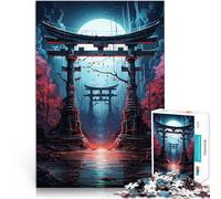 Puzzle 1000 pièces pour Adolescents Anime Japonais gate Jouet éducatif d'apprentissage est idéal comme Cadeau pour Toute la Famille 75x50cm
