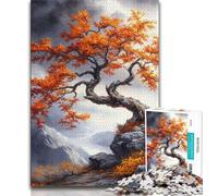 Puzzle 1000 pièces pour Adolescents Arbre Ancien Puzzle pour Adolescents Jeux Amusants Chaque pièce est Unique - Jeu Familial Stimulant et Amusant 26x38cm