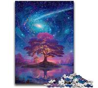 Puzzle 1000 pièces pour Adolescents Arbre de Vie 1000 pièces pour Adolescents, Relax Games est Un pour Toute la Famille (26x38cm)