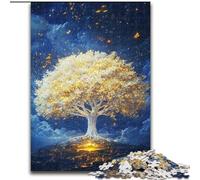 Puzzle 1000 pièces pour Adolescents Arbre de Vie, à partir de 14 Ans, pour s'amuser en Famille et Passer Une soirée Jeux, Collection d'artistes, Beaux-Arts (Taille 50x75cm)