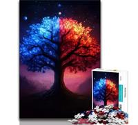 Puzzle 1000 pièces pour Adolescents Arbre de Vie, Difficile à réaliser mais Amusant et Humoristique, Cadeau d'anniversaire, Cadeaux, décoration Murale (38x26cm)
