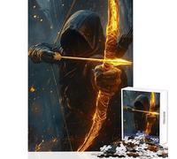 Puzzle 1000 pièces pour Adolescents Archer Mort-Vivant Jeu de Construction à Faire soi-même Idée Cadeau et Jouet Relaxant Décompression intellectuelle Dimensions 50x75cm