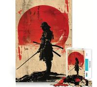 Puzzle 1000 pièces pour Adolescents, Armure de samouraï Traditionnelle, décoration soignée, Jeu d'exercice Mental, Jeu de détente, Cadeau Amusant de Noël (50x75cm)