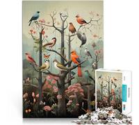 Puzzle 1000 pièces pour Adolescents Art des Oiseaux - Becs et beauté Jeu intellectuel Car C'est Un pour Toute la Famille 38x26cm
