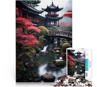 Puzzle 1000 pièces pour Adolescents Art du Paysage Japonais pour Le Jeu éducatif Challenge Toy Une œuvre d'art 75x50cm
