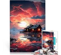 Puzzle 1000 pièces pour Adolescents Art du Paysage Jouets éducatifs d'apprentissage Car C'est Un pour Toute la Famille 75x50cm