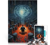 Puzzle 1000 pièces pour Adolescents Art sur Internet Jouet éducatif intellectuel décompressant Œuvre d'art 38x26cm