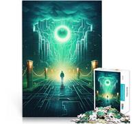 Puzzle 1000 pièces pour Adolescents Art sur Internet Jouets de Divertissement Familial Cadeau d'anniversaire, Cadeaux, décoration Murale 38x26cm