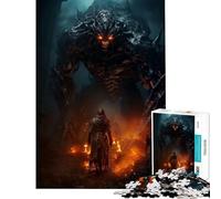Puzzle 1000 pièces pour Adolescents Assassin Contre Monstre Cyborg Jeu éducatif Stimulant Cadeau d'anniversaire pour Femmes (Taille 38x52cm)