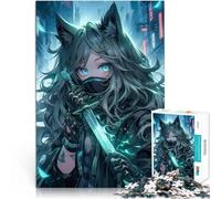 Puzzle 1000 pièces pour Adolescents Assassin Vert Jeux éducatifs Décoration d'intérieur Renforcer l'amour Entre Les Couples 52x38cm