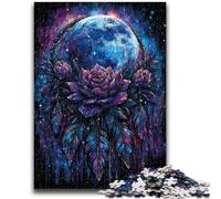 Puzzle 1000 pièces pour Adolescents, Attrape-rêves Mystique, Jeu Stimulant et Jeu Familial, idéal comme Cadeau pour Toute la Famille 50x75cm