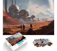 Puzzle 1000 pièces pour Adolescents Autres Mondes v7 Réduction du Stress intéressante Jeu éducatif pour Anniversaire, Noël 52x38cm