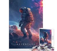 Puzzle 1000 pièces pour Adolescents Aventure Impossible dans l'espace Jeu Anti-Stress Idée Cadeau Jeu Pratique Chaque pièce est Unique Dimensions 50x75cm