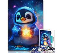 Puzzle 1000 pièces pour Adolescents Bébé Pingouin 1000 pièces pour Adultes, Anti-Stress, défi Difficile, Cadeaux du Père Noël Secret (Taille 75x50cm)
