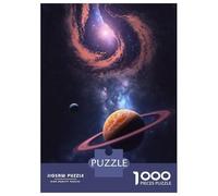 Puzzle 1000 Pièces pour Adolescents Beyond The Rings Puzzle Adulte Jeu Familial Difficile Difficile Cadeau d'anniversaire Unique 52x38cm/1000pcs