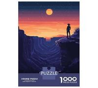 Puzzle 1000 Pièces pour Adolescents Big Bend Texas Sunset Puzzles pour Adultes pour S'amuser en Famille Stimule Le Cerveau Jeu Au Design Élégant 52x38cm/1000pcs
