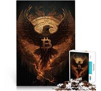 Puzzle 1000 pièces pour Adolescents Bitcoin Phoenix Entraînez Votre Cerveau et Vos Mains Collection d'artistes, Beaux-Arts 26x38cm
