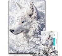 Puzzle 1000 pièces pour Adolescents Blanche-Neige et Le Loup,Puzzle 1000 pièces pour Adolescents et Adultes,avec pièces entièrement emboîtables de Formes aléatoires pour Les Enfants de 14 Ans et Plus