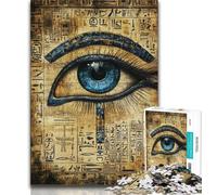 Puzzle 1000 pièces pour Adolescents Blue Eye, Jeu éducatif, défi, Cadeau d'anniversaire Unique pour Les 14 Ans et Plus 38x26cm