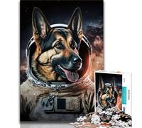 Puzzle 1000 pièces pour Adolescents, Bon garçon Astronaute, 1000 pièces pour Adultes, Anti-Stress, défi Difficile, Cadeaux du Père Noël Secret (Taille 38x26cm)