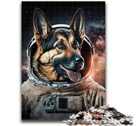 Puzzle 1000 pièces pour Adolescents Bon garçon Astronaute Convient aux 14 Ans et Plus Jouet intellectuel Jeu éducatif pour Anniversaire et Noël 26x38cm