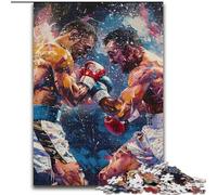 Puzzle 1000 pièces pour Adolescents Boxer, Jouet éducatif idéal comme Cadeau pour Toute la Famille à partir de 14 Ans (Taille 50x75cm)