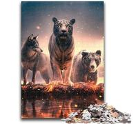 Puzzle 1000 pièces pour Adolescents, Braises mourantes, Jeux éducatifs, décoration Murale, Cadeaux d'anniversaire et de Noël Uniques, 38x26cm