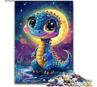 Puzzle 1000 pièces pour Adolescents, Cadeau bébé Dinosaure, Jeu intellectuel pour renforcer l'amour Entre Couples à partir de 14 Ans (Taille 50x75cm)