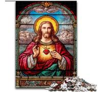 Puzzle 1000 pièces pour Adolescents, Cadeau d'anniversaire, Art de Jésus, Jeu intellectuel, éléphant, Art Mural, pour Les 14 Ans et Plus (Taille 26x38cm)
