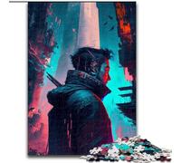 Puzzle 1000 pièces pour Adolescents, Cadeau d'anniversaire, Jeu intellectuel, Cyborg, éléphant, décoration Murale pour Les 14 Ans et Plus (Taille 26x38cm)