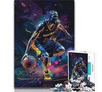 Puzzle 1000 pièces pour Adolescents, Cadeau de Basket-Ball, éducatif et idéal comme Cadeau pour Toute la Famille (75x50cm)