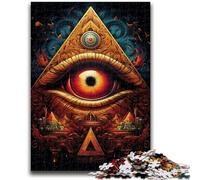 Puzzle 1000 pièces pour Adolescents, Cadeau, œil mystérieux, Jeu éducatif, défi, Collection d'artistes, Beaux-Arts, 50x75cm