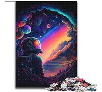 Puzzle 1000 pièces pour Adolescents, Cadeau Le Dernier Astronaute, Jeu intellectuel pour renforcer l'amour Entre Couples à partir de 14 Ans (Taille 26x38cm)