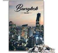 Puzzle 1000 pièces pour Adolescents, Cadeaux Bangkok, Jouets éducatifs, Jeux familiaux, Jeu éducatif pour Anniversaire, Noël, 38x26cm