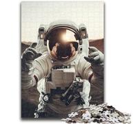 Puzzle 1000 pièces pour Adolescents, Cadeaux d'astronautes dans l'espace, Divertissement Familial idéal pour Toute la Famille, à partir de 14 Ans, 50x75cm