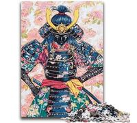 Puzzle 1000 pièces pour Adolescents, Cadeaux, Guerrier Ninja Japonais, activités familiales stimulantes, Jouets à Faire soi-même pour décoration Murale, Cadeaux 50x75cm
