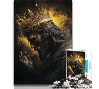 Puzzle 1000 pièces pour Adolescents, Cadeaux Jésus, Jeux éducatifs, décoration d'intérieur, décoration d'intérieur Unique et Cadeaux (Taille 38x26cm)
