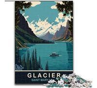 Puzzle 1000 pièces pour Adolescents, Cadeaux, lac Sainte-Marie, Jouets de Jeu, Chaque pièce est Unique - Jeu Familial Stimulant et Amusant pour Les 14 Ans 50x75cm